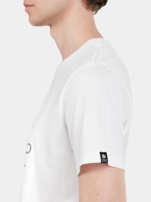 tricou cu maneci scurte pt. barbati Fundango Basic-T Logo 04 alb 6