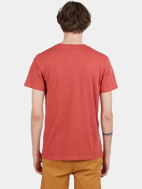 tricou cu maneci scurte pt. barbati Fundango Basic-T Logo 04 rosu 3