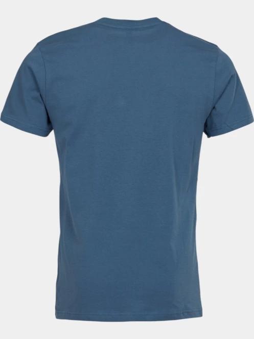 tricou cu maneci scurte pt. barbati Fundango Basic-T Logo 04 albastru 8