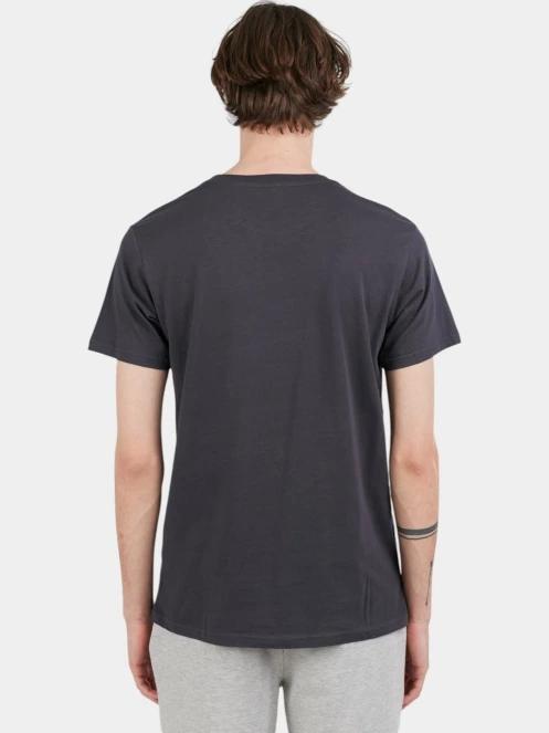 tricou cu maneci scurte pt. barbati Fundango Basic-T Logo 04 gri 3