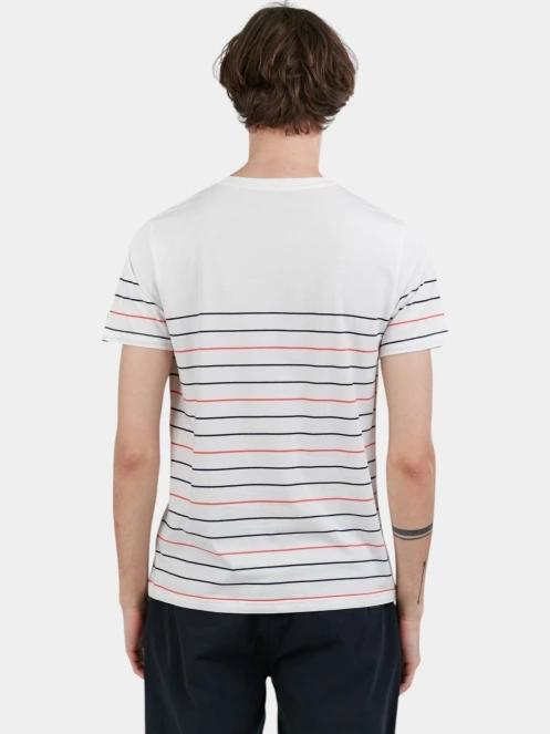 tricou cu maneci scurte pt. barbati Fundango Jaggy Pocket T-shirt rosu 3