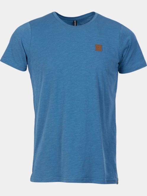tricou cu maneci scurte pt. barbati Fundango Jaggy Structured T-shirt albastru 7