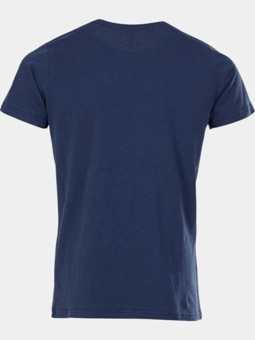 tricou cu maneci scurte pt. barbati Fundango Jaggy Structured T-shirt albastru inchis 8