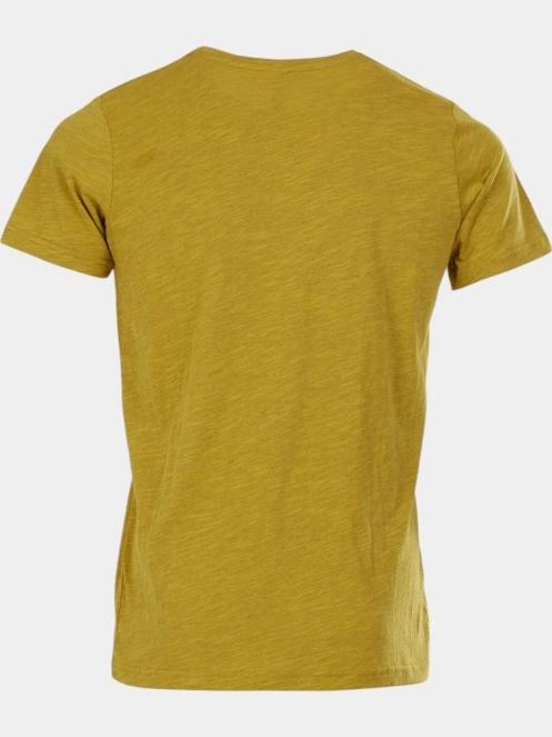 tricou cu maneci scurte pt. barbati Fundango Jaggy Structured T-shirt oliv 8