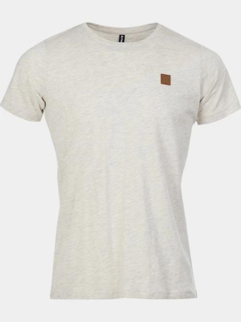 tricou cu maneci scurte pt. barbati Fundango Jaggy Structured T-shirt nisip 7