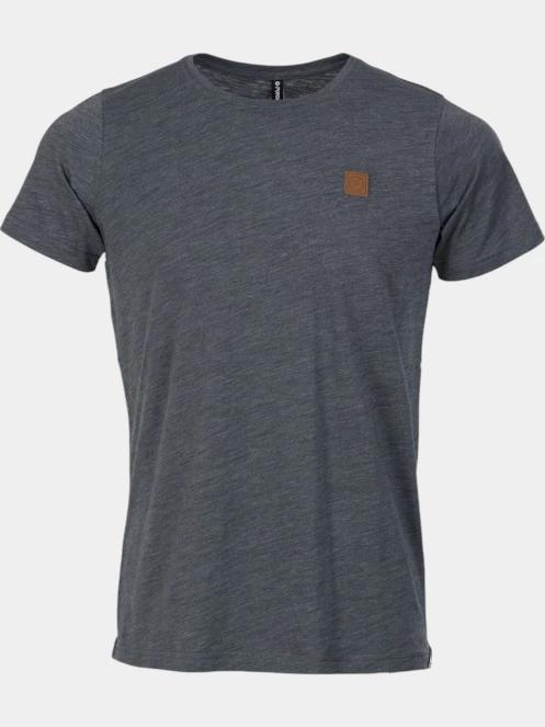 tricou cu maneci scurte pt. barbati Fundango Jaggy Structured T-shirt gri 8