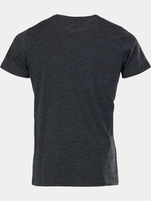 tricou cu maneci scurte pt. barbati Fundango Jaggy Structured T-shirt negru 9