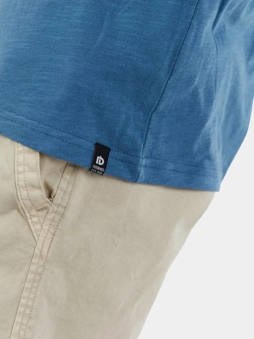 tricou cu maneci scurte pt. barbati Fundango Jaggy Structured T-shirt albastru 6