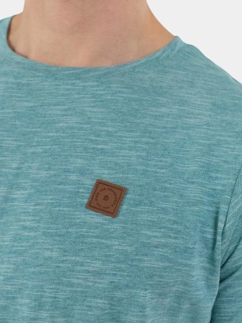 tricou cu maneci scurte pt. barbati Fundango Jaggy Structured T-shirt verde 6