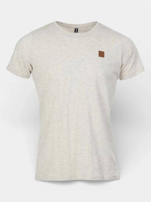 tricou cu maneci scurte pt. barbati Fundango Jaggy Structured T-shirt nisip 8