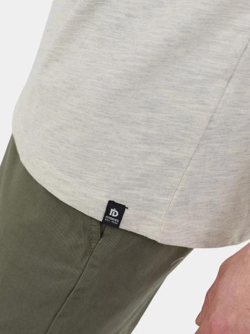 tricou cu maneci scurte pt. barbati Fundango Jaggy Structured T-shirt nisip 7