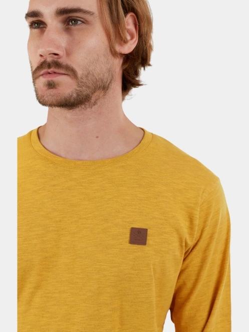 tricou cu maneci lungi pt. barbati Fundango Justin Longsleeve T-shirt galben 6