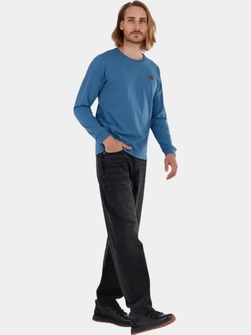 tricou cu maneci lungi pt. barbati Fundango Justin Longsleeve T-shirt albastru 4