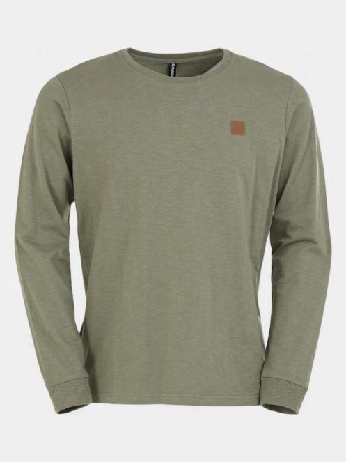tricou cu maneci lungi pt. barbati Fundango Justin Longsleeve T-shirt verde 7