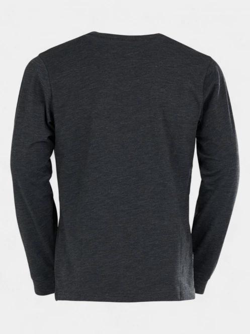 tricou cu maneci lungi pt. barbati Fundango Justin Longsleeve T-shirt negru 8