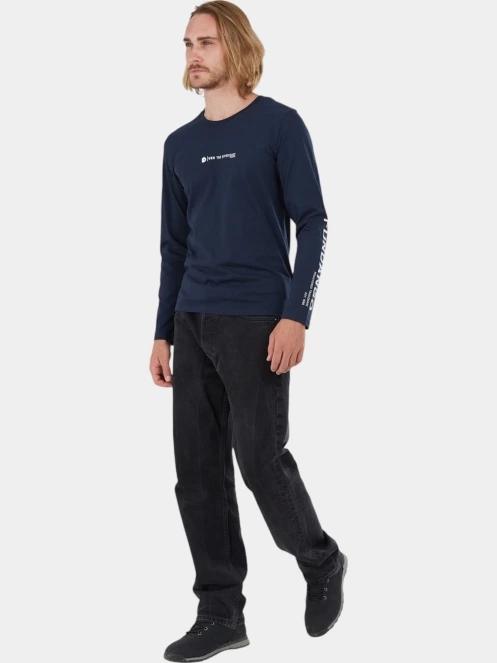 tricou cu maneci lungi pt. barbati Fundango Long-T Longsleeve T-shirt albastru inchis 4