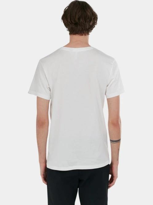 tricou cu maneci scurte pt. barbati Fundango Mountain Graphic-T alb 3
