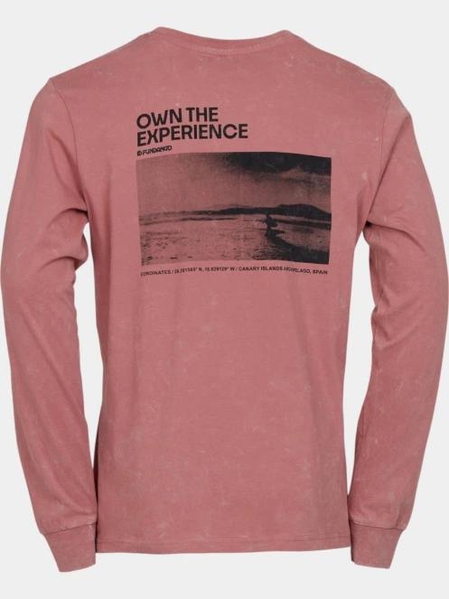 tricou cu maneci lungi pt. barbati Fundango Surfer Graphic-T roz 8