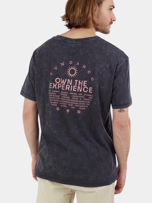 tricou cu maneci scurte pt. barbati Fundango Dane Surf Pocket-T negru 6