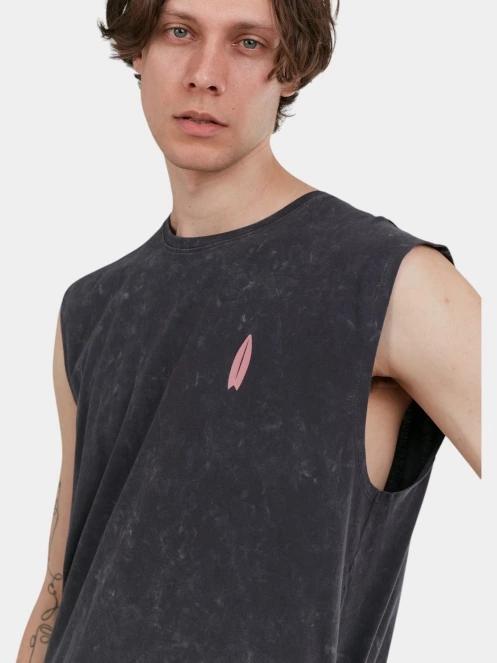 maiou pt. barbati Fundango Alon Surf Tank-T negru 5