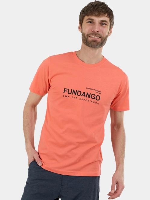 tricou cu maneci scurte pt. barbati Fundango Vital Graphic-T rosu 2