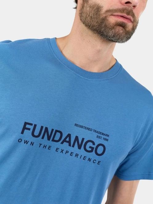 tricou cu maneci scurte pt. barbati Fundango Vital Graphic-T albastru 6