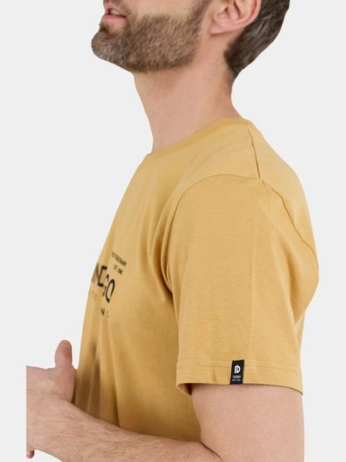 tricou cu maneci scurte pt. barbati Fundango Vital Graphic-T galben 6