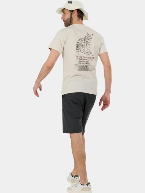tricou cu maneci scurte pt. barbati Fundango Montes Graphic-T nisip 6