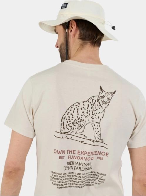 tricou cu maneci scurte pt. barbati Fundango Montes Graphic-T nisip 7