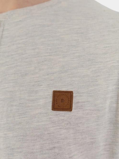 tricou cu maneci scurte pt. barbati Fundango Phase Henley T-shirt nisip 7