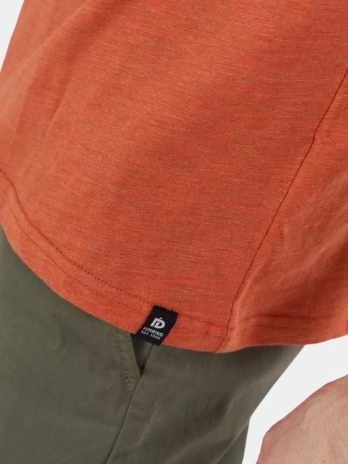 tricou cu maneci scurte pt. barbati Fundango Jaggy II Structured T-shirt portocaliu 7