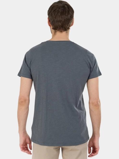 tricou cu maneci scurte pt. barbati Fundango Jaggy II Structured T-shirt gri 3