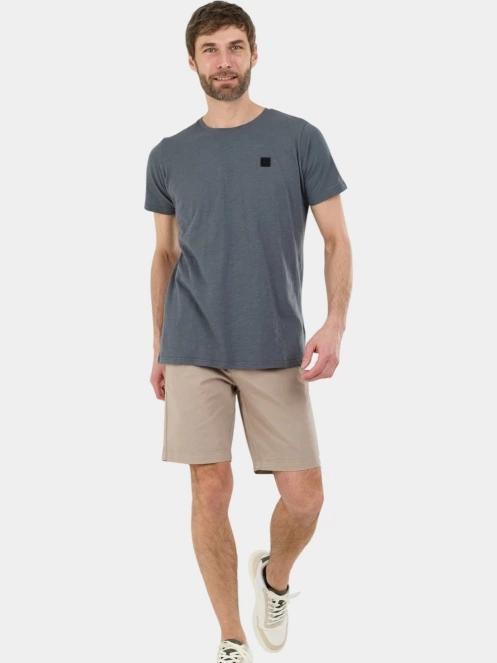tricou cu maneci scurte pt. barbati Fundango Jaggy II Structured T-shirt gri 4