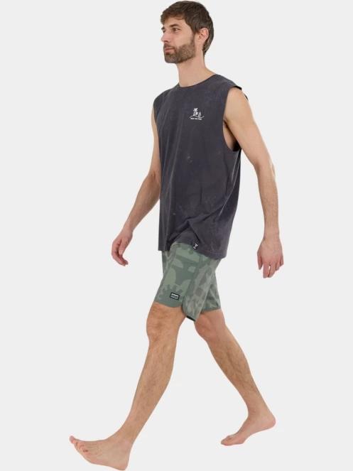 maiou pt. barbati Fundango Alon II Surf Tank-T negru 5