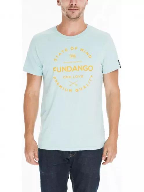 tricou cu maneci scurte pt. barbati Fundango Basic T Logo 2 verde 2