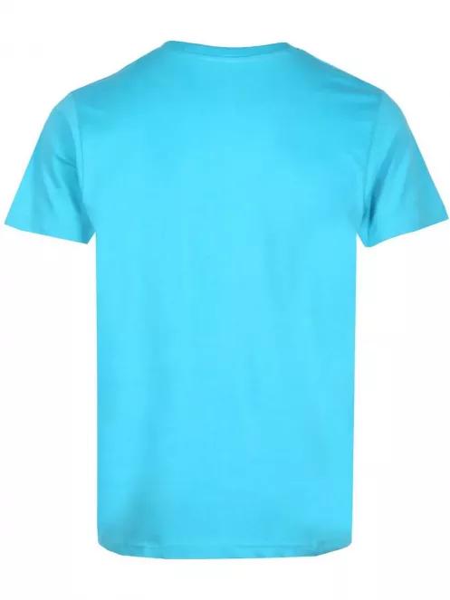 tricou cu maneci scurte pt. barbati Fundango BASIC T LOGO albastru 3