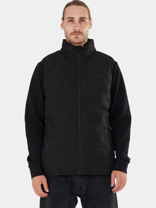 vesta pt. barbati Fundango Smoke Vest negru 2