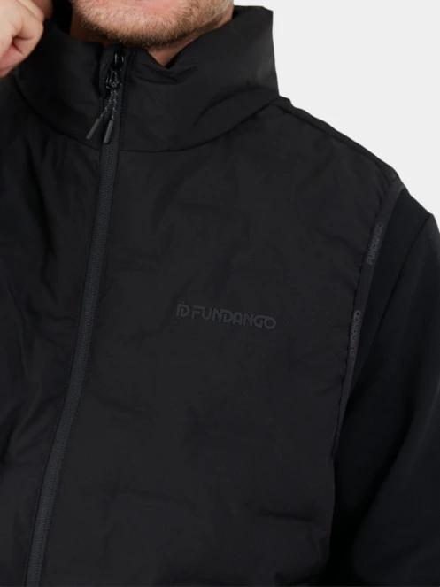 vesta pt. barbati Fundango Smoke Vest negru 5