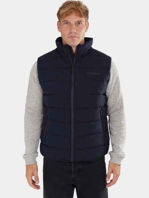 vesta pt. barbati Fundango Vance Padded Vest albastru inchis 2