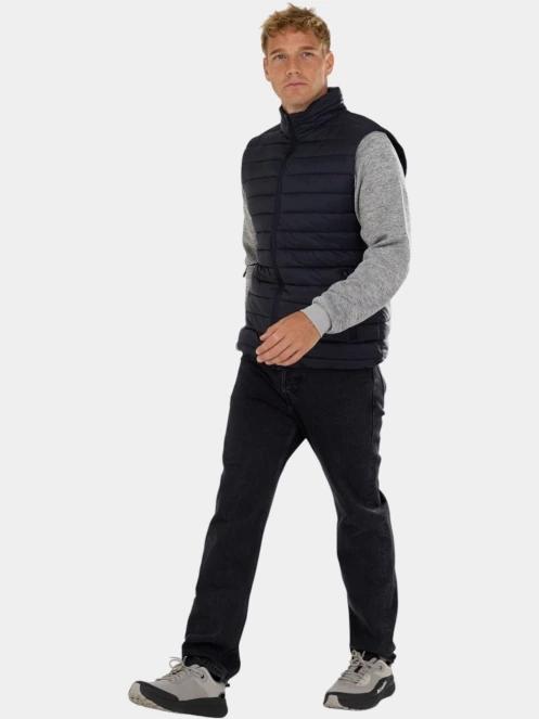vesta pt. barbati Fundango Flint Padded Vest albastru inchis 4