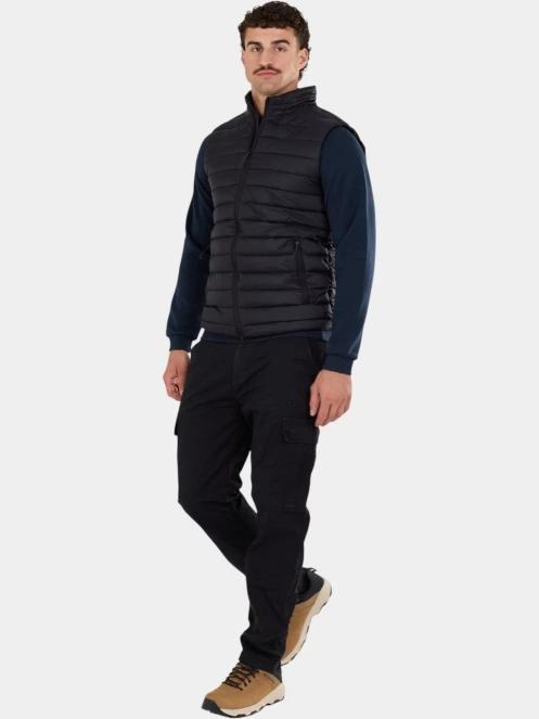 vesta pt. barbati Fundango Flint Padded Vest negru 4
