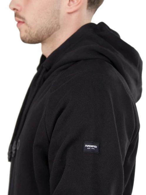 pulover pt. barbati Fundango Talis Hooded Sweatshirt negru 7