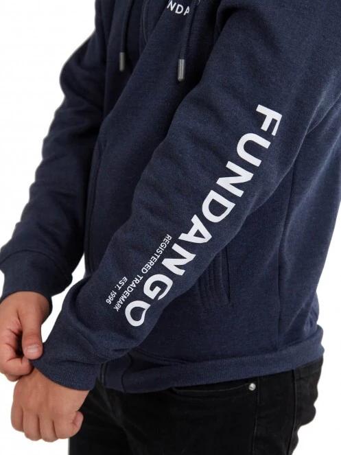 pulover cu gluga pt. barbati Fundango West Point Hooded Pullover albastru 4