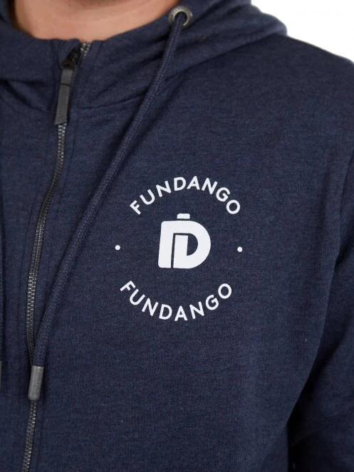 pulover cu gluga pt. barbati Fundango West Point Hooded Pullover albastru 5