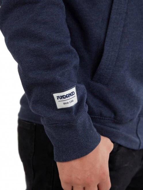 pulover cu gluga pt. barbati Fundango West Point Hooded Pullover albastru 6