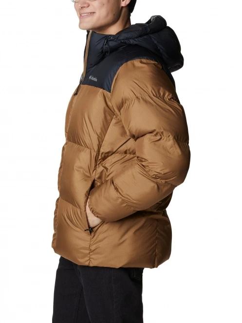 jacheta de iarna pt. barbati Columbia Puffect Hooded Jacket maro 3
