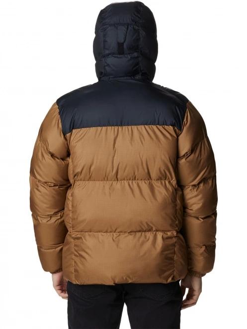 jacheta de iarna pt. barbati Columbia Puffect Hooded Jacket maro 4