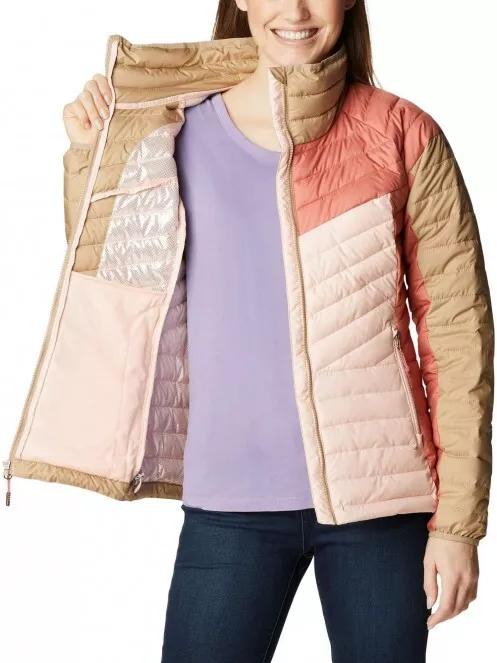 jacheta de strada pt. femei Columbia Powder Lite II Full Zip Jacket roz 5