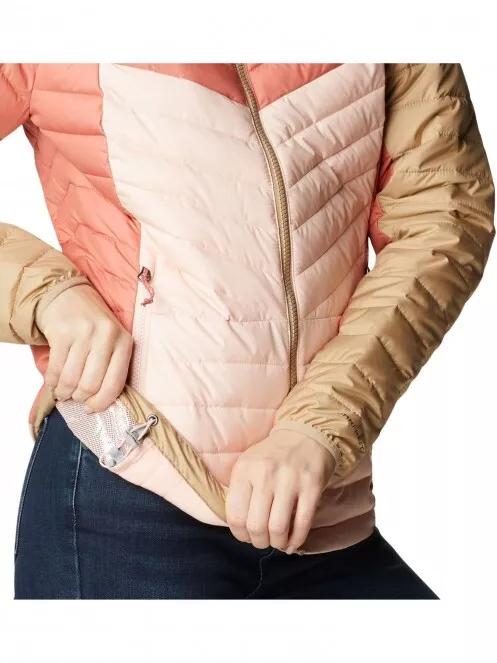 jacheta de strada pt. femei Columbia Powder Lite II Full Zip Jacket roz 6