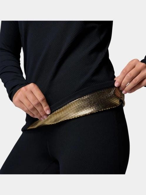 top lenjerie de corp pt. femei Columbia Omni-Heat Infinity Knit Long Sleeve Crew negru 7